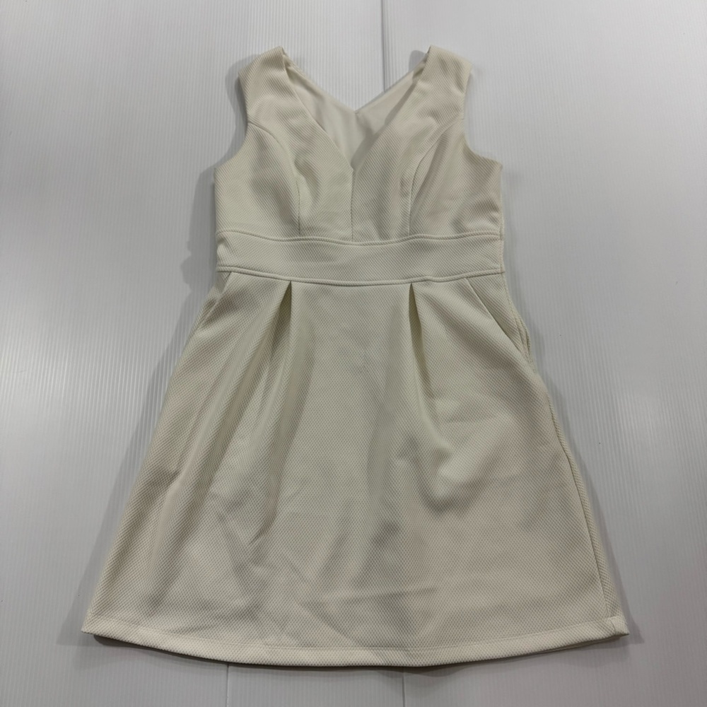 526. Emerald Sundae Cream Mini Dress (L)